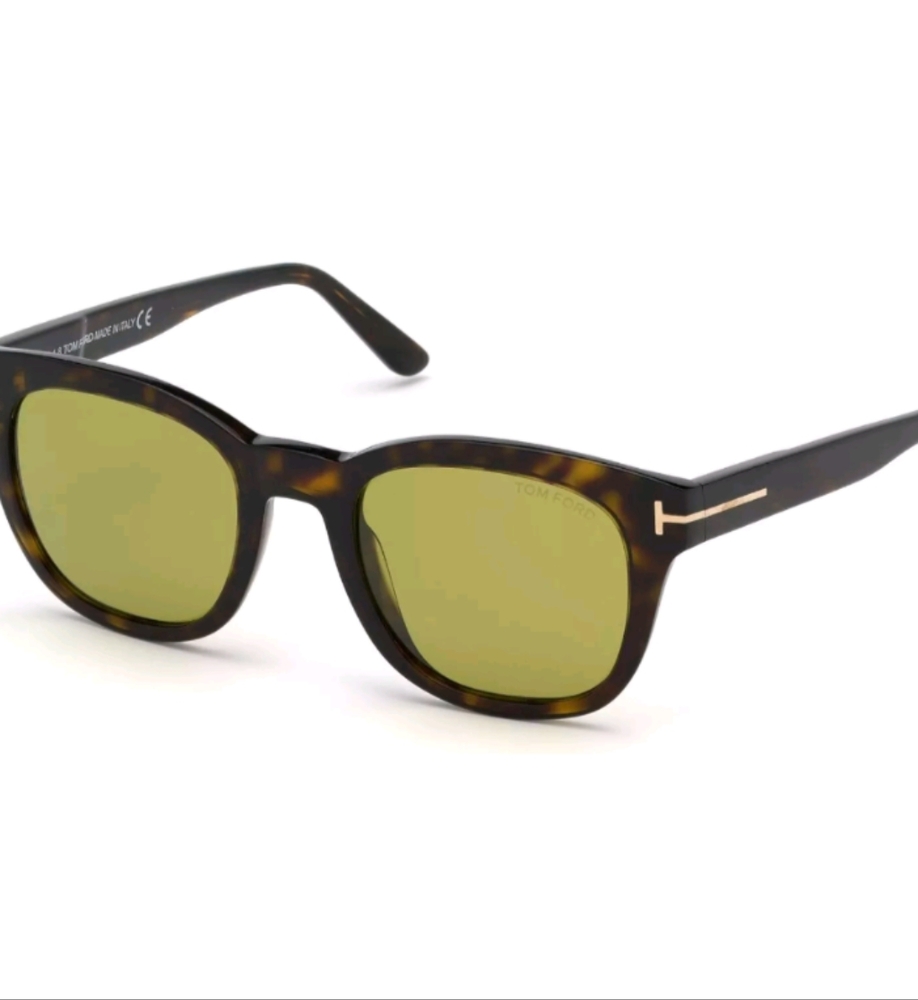 Mens/Womens/Unisex Tom Ford Eugenio Havana Brown Tortoise Sunglasses Box & Case